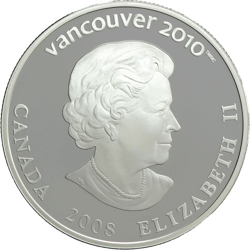 Canada, 25 Dollars 2008, Vancouver Olympics - Home of the 2010 Olympics