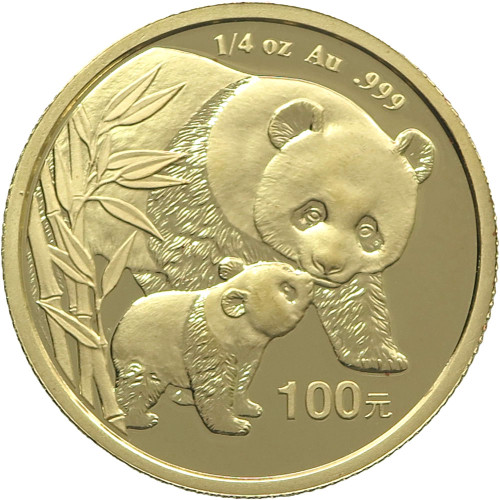 China, 100 Yuan 2004, Panda (1/4 Oz)