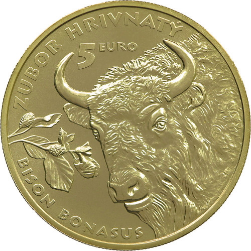 Slovakia, 5 Euro 2024, European Bison