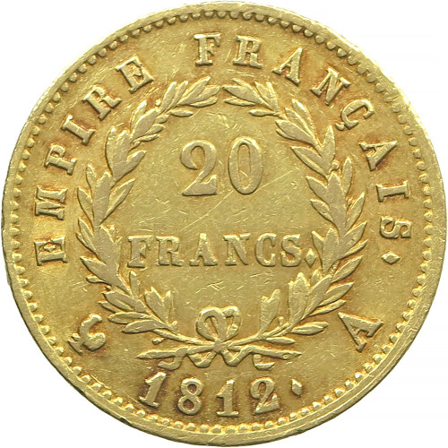 France, 20 Francs 1812 A