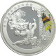 China, 10 Yuan 2008, Beijing Olympics - Lion Dances (1 Oz)