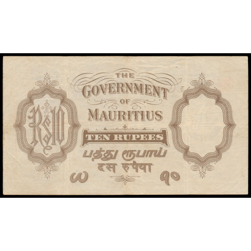 Mauritius, 10 Rupees 1930, A 055647