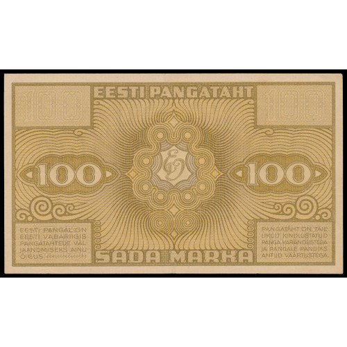 Estonia, 100 Marka 1921, 0105327