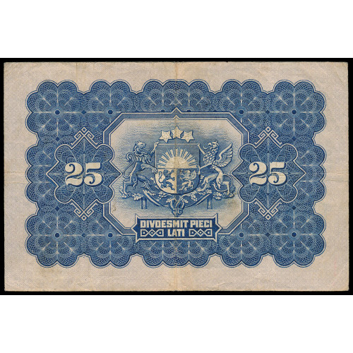 Latvia, 25 Latu 1928, B 336077