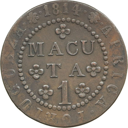 Angola, 1 Macuta 1814