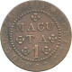 Angola, 1 Macuta 1814