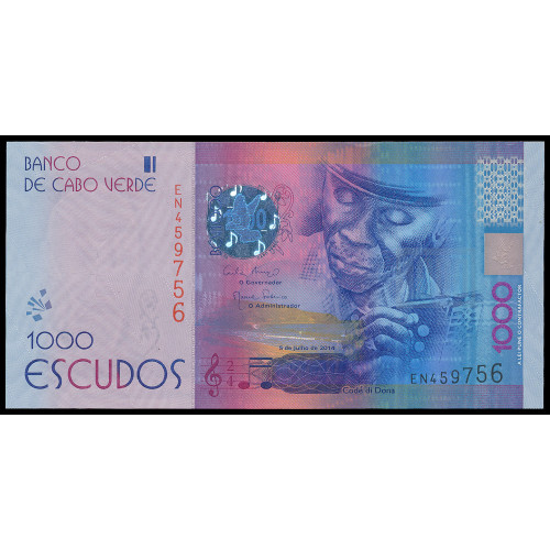 Cape Verde, 1000 Escudos 2014