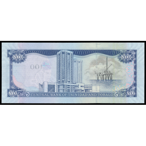 Trinidad & Tobago, 100 Dollars 2006 (signature: Ewart S. Williams)