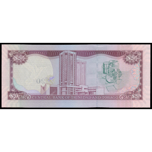 Trinidad & Tobago, 20 Dollars 2006 (signature: Ewart S. Williams)