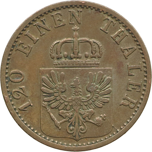 Germany (Prussia), 3 Pfennig 1871 C