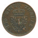 Germany (Prussia), 2 Pfennig 1853 A