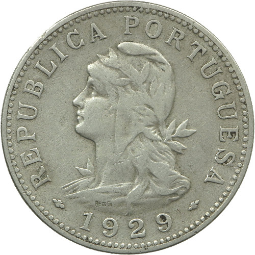 Saint Thomas & Prince, 50 Centavos 1929