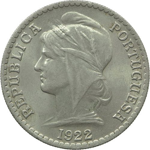 Angola, 50 Centavos 1922