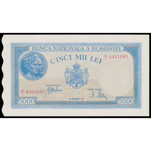 Romania, 5000 Lei 1943