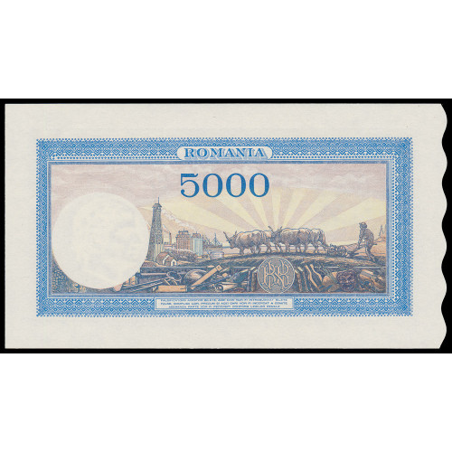 Romania, 5000 Lei 1943