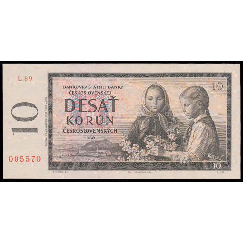 Czechoslovakia, 10 Korun 1960