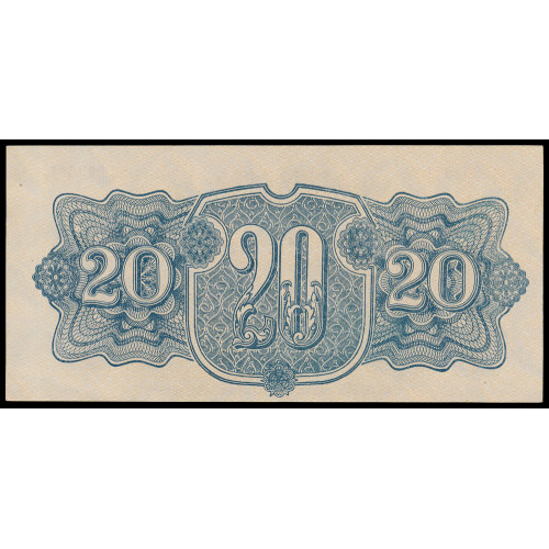 Czechoslovakia, 20 Korun 1944, OE 223641