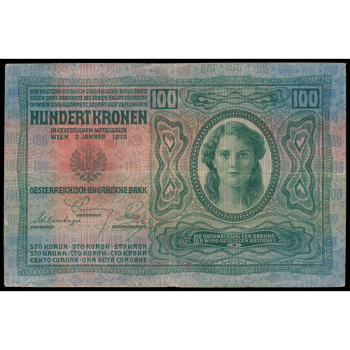 Czechoslovakia, 100 Korun 1919, 04018