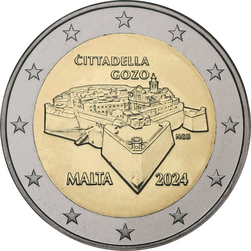 Malta, 2 Euro 2024, Ic-Citadella, Maltese Walled Cities