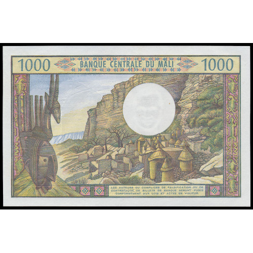 Mali, 1000 Francs 1970-84, 046751121