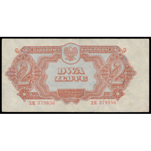 Poland, 2 Zlote 1944, XK 379856