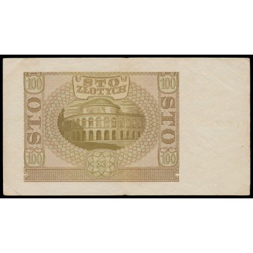 Poland, 100 Zlotych 1940, C 7133163