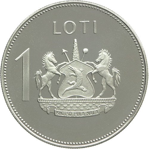 Lesotho, 1 Loti 1980