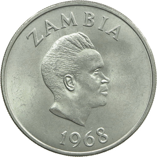 Zambia, 20 Ngwee 1968