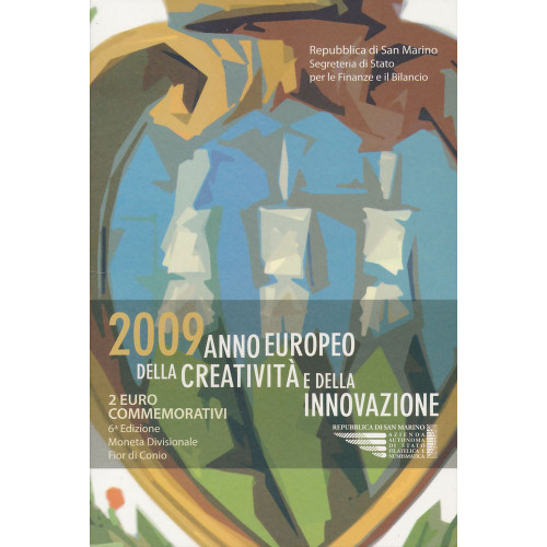 San Marino, 2 Euro 2009, European Year of Creativity and Innovation