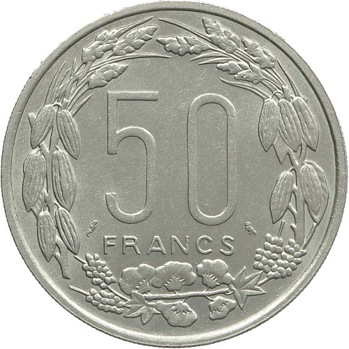 Equatorial African States, 50 Francs 1961