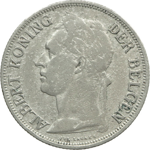 Belgian Congo, 1 Franc 1926