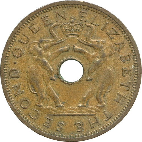 Rhodesia & Nyasaland, 1 Penny 1962