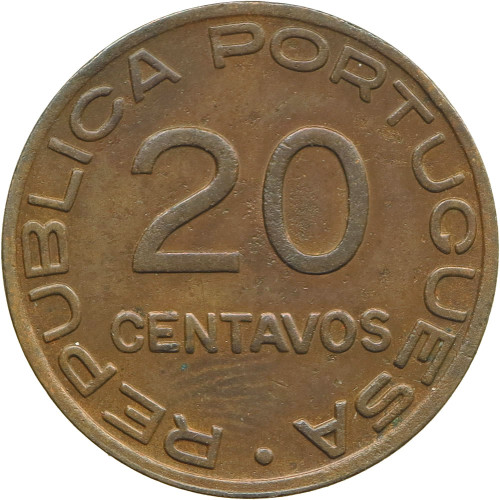 Mozambique, 20 Centavos 1941