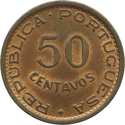 Mozambique, 50 Centavos 1957