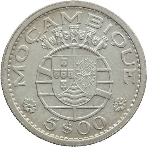 Mozambique, 5 Escudos 1960