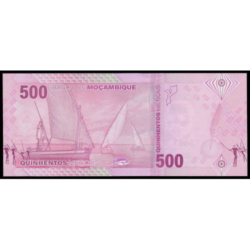 Mozambique, 500 Meticais 2024