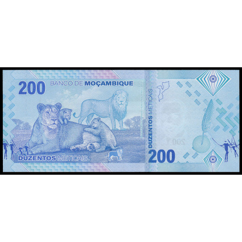 Mozambique, 200 Meticais 2024