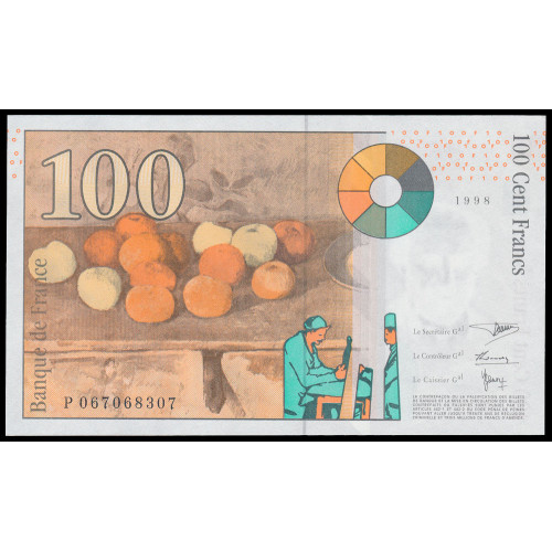 France, 100 Francs 1998