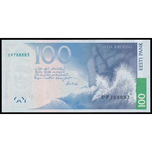 Estonia, 100 Krooni 1999