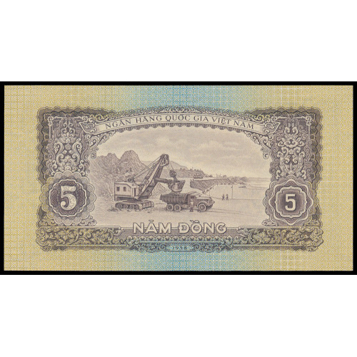 Vietnam, 5 Dong 1958