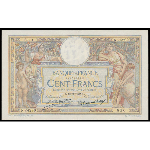 France, 100 Francs 1929, 607462850