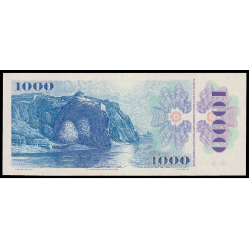 Czechoslovakia, 1000 Korun 1985