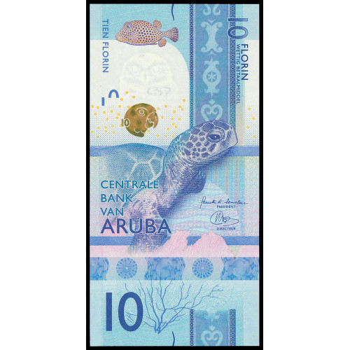 Aruba, 10 Florin 2019