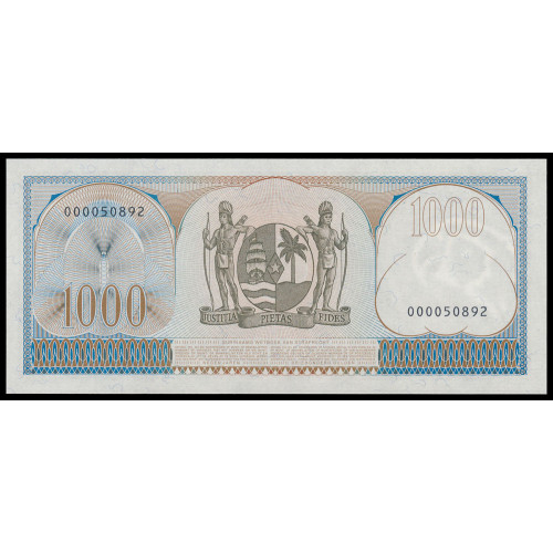 Suriname, 1000 Gulden 1963