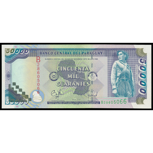 Paraguay, 50000 Guaranies 1998