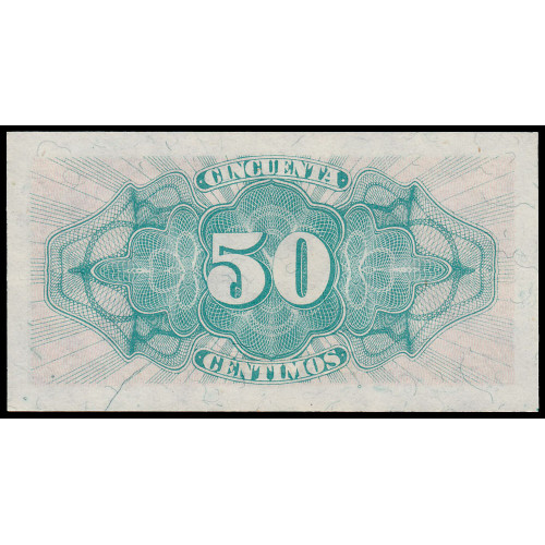 Spain, 50 Centesimos 1937