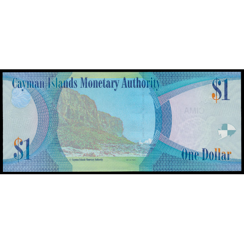 Cayman Islands, 1 Dollar 2018