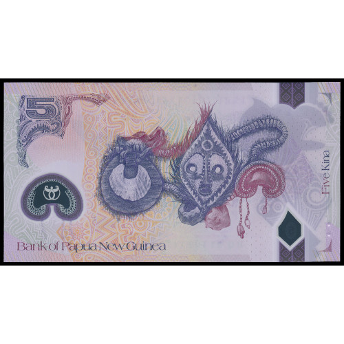 Papua New Guinea, 5 Kina 2021 (Polymer)