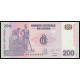 Congo Democratic Republic, 200 Francs 2013