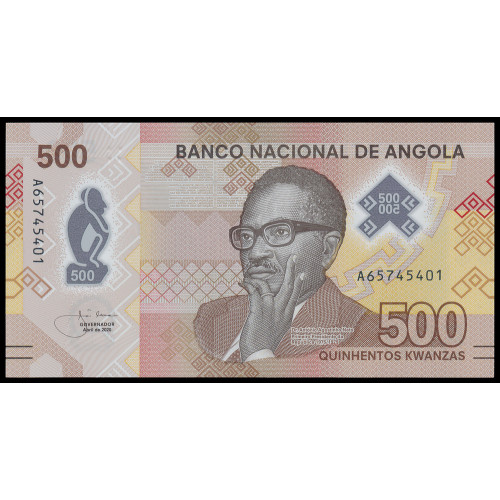 Angola, 500 Kwanzas 2020 (Polymer)